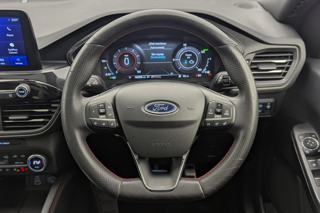 USED 2022 72 FORD KUGA 2.5h Duratec ST-Line X Edition SUV 5dr Petrol Hybrid CVT Euro 6 (s/s) (190 ps) Pan Roof, Rear Camera, Sat Nav