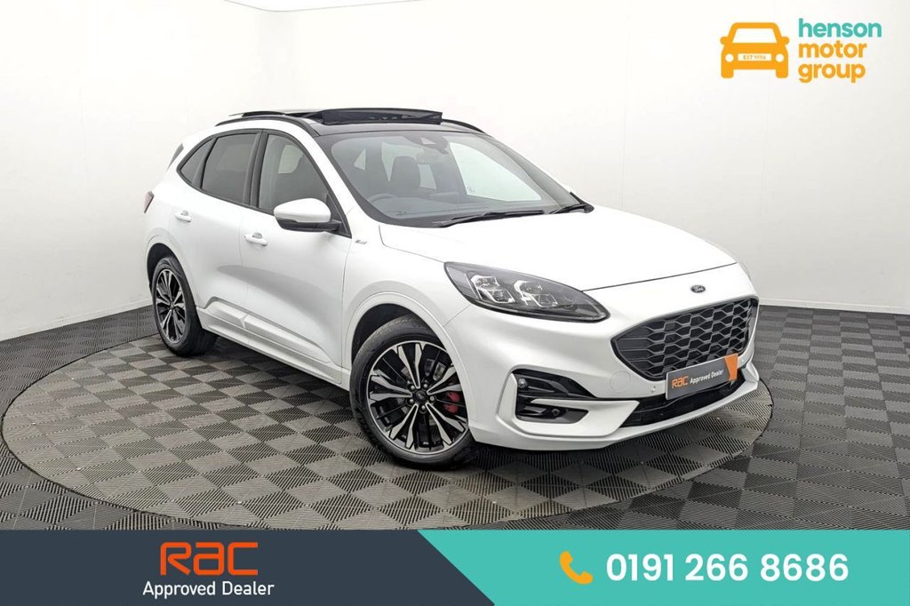 USED 2022 72 FORD KUGA 2.5h Duratec ST-Line X Edition SUV 5dr Petrol Hybrid CVT Euro 6 (s/s) (190 ps) Pan Roof, Rear Camera, Sat Nav