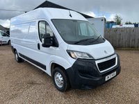 USED 2023 72 PEUGEOT BOXER 2.2 BlueHDi 335 Professional Premium + Panel Van 5dr Diesel Manual L3 H2 Euro 6 (s/s) (140 ps) 80000 MILES AIR/CON CRUISE APPLE CAR PLAY