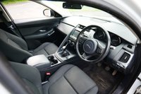 USED 2018 68 JAGUAR E-PACE 2.0 D150 SUV 5dr Diesel Manual Euro 6 (s/s) (150 ps) FUJI WHITE PAINTWORK + REVERSE CAMERA + DAB RADIO