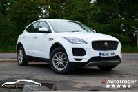USED 2018 68 JAGUAR E-PACE 2.0 D150 SUV 5dr Diesel Manual Euro 6 (s/s) (150 ps) FUJI WHITE PAINTWORK + REVERSE CAMERA + DAB RADIO