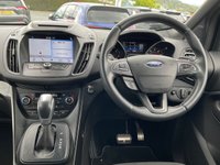 USED 2017 17 FORD KUGA 2.0 TDCi ST-Line X SUV 5dr Diesel Powershift AWD Euro 6 (s/s) (180 ps) Nav Camera Pan Roof Cruise