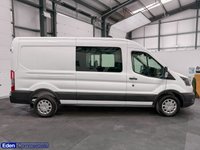 USED 2024 24 FORD TRANSIT 2.0 350 EcoBlue Trend Crew Van Double Cab CREW VAN L3 H2 Euro 6 (s/s) (130 ps) AIR CON + LARGE MEDIA SCREEN