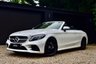 USED 2019 19 MERCEDES-BENZ C-CLASS 1.5 C200 MHEV AMG Line (Premium) Cabriolet 2dr Petrol G-Tronic+ Euro 6 | 2 KEYS | HEATED SEATS | ELECTRIC SEATS | VIRTUAL COCKPIT | APPLE CARPLAY | ANDROID AUTO | REVERSE CAMERA | PARKING SENSORS  RECENT ROOF SERVICE | FULL SERVICE HISTORY
