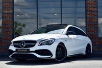 USED 2018 68 MERCEDES-BENZ CLA 2.0 CLA45 AMG Shooting Brake 5dr Petrol SpdS DCT 4MATIC Euro 6 (s/s) (381 ps) PAN ROOF / BUCKETS / NIGHT PK