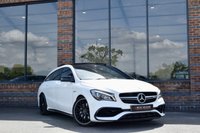 USED 2018 68 MERCEDES-BENZ CLA 2.0 CLA45 AMG Shooting Brake 5dr Petrol SpdS DCT 4MATIC Euro 6 (s/s) (381 ps) PAN ROOF / BUCKETS / NIGHT PK