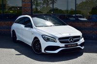 USED 2018 68 MERCEDES-BENZ CLA 2.0 CLA45 AMG Shooting Brake 5dr Petrol SpdS DCT 4MATIC Euro 6 (s/s) (381 ps) PAN ROOF / BUCKETS / NIGHT PK