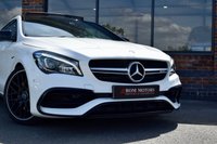 USED 2018 68 MERCEDES-BENZ CLA 2.0 CLA45 AMG Shooting Brake 5dr Petrol SpdS DCT 4MATIC Euro 6 (s/s) (381 ps) PAN ROOF / BUCKETS / NIGHT PK