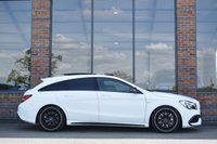 USED 2018 68 MERCEDES-BENZ CLA 2.0 CLA45 AMG Shooting Brake 5dr Petrol SpdS DCT 4MATIC Euro 6 (s/s) (381 ps) PAN ROOF / BUCKETS / NIGHT PK