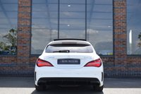 USED 2018 68 MERCEDES-BENZ CLA 2.0 CLA45 AMG Shooting Brake 5dr Petrol SpdS DCT 4MATIC Euro 6 (s/s) (381 ps) PAN ROOF / BUCKETS / NIGHT PK