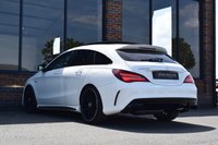 USED 2018 68 MERCEDES-BENZ CLA 2.0 CLA45 AMG Shooting Brake 5dr Petrol SpdS DCT 4MATIC Euro 6 (s/s) (381 ps) PAN ROOF / BUCKETS / NIGHT PK