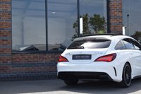 USED 2018 68 MERCEDES-BENZ CLA 2.0 CLA45 AMG Shooting Brake 5dr Petrol SpdS DCT 4MATIC Euro 6 (s/s) (381 ps) PAN ROOF / BUCKETS / NIGHT PK