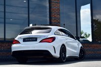 USED 2018 68 MERCEDES-BENZ CLA 2.0 CLA45 AMG Shooting Brake 5dr Petrol SpdS DCT 4MATIC Euro 6 (s/s) (381 ps) PAN ROOF / BUCKETS / NIGHT PK