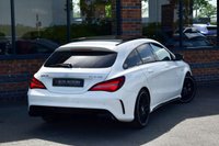 USED 2018 68 MERCEDES-BENZ CLA 2.0 CLA45 AMG Shooting Brake 5dr Petrol SpdS DCT 4MATIC Euro 6 (s/s) (381 ps) PAN ROOF / BUCKETS / NIGHT PK