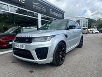 USED 2020 20 LAND ROVER RANGE ROVER SPORT 5.0 P575 V8 GPF SVR SUV 5dr Petrol Auto 4WD Euro 6 (s/s) (575 ps) A STUNNING EXAMPLE IN EVERY ASPECT