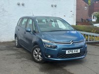 USED 2016 16 CITROEN GRAND C4 PICASSO 1.6 BlueHDi VTR+ MPV 5dr Diesel Manual Euro 6 (s/s) (120 ps) THIS WELL EQUIPPED 7 SEAT FAMILY MPV COMES WITH TOUCHSCREEN MEDIA, DAB RADIO ,2 KEYS AND MORE..