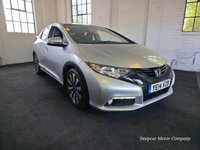 USED 2014 14 HONDA CIVIC 1.8 i-VTEC SE Plus Hatchback 5dr Petrol Manual Euro 5 (s/s) (142 ps) ONLY 47000 MILES  ##  2 OWNERS