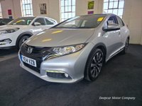 USED 2014 14 HONDA CIVIC 1.8 i-VTEC SE Plus Hatchback 5dr Petrol Manual Euro 5 (s/s) (142 ps) ONLY 47000 MILES  ##  2 OWNERS