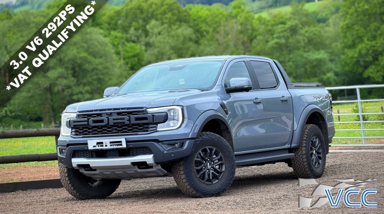 2025 FORD RANGER RAPTOR 3.0 V6 ECOBOOST 292 BHP - VAT QUALIFYING** 4WD DOUBLE CAB PICKUP