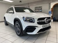 USED 2020 20 MERCEDES-BENZ GLB 2.0 GLB220d AMG Line (Premium) SUV 5dr Diesel 8G-DCT 4MATIC Euro 6 (s/s) (5 Seat) (190 ps) POLAR WHITE / ARTICO LEATHER - DINAMICA MICROFIBRE CLOTH (BLACK / RED STITCHING) AUTOMATIC / ONLY 34353 MILES FROM NEW / ONLY &pound;200 ROAD TAX / APPLE CARPLAY & ANDROID AUTO / WIRELESS CHARGING / TOUCHPAD / REVERSING CAMERA / PARK ASSIST / ELECTRIC TAILGATE / HEATED SEATS / CRUISE CONTROL