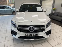 USED 2020 20 MERCEDES-BENZ GLB 2.0 GLB220d AMG Line (Premium) SUV 5dr Diesel 8G-DCT 4MATIC Euro 6 (s/s) (5 Seat) (190 ps) POLAR WHITE / ARTICO LEATHER - DINAMICA MICROFIBRE CLOTH (BLACK / RED STITCHING) AUTOMATIC / ONLY 34353 MILES FROM NEW / ONLY &pound;200 ROAD TAX / APPLE CARPLAY & ANDROID AUTO / WIRELESS CHARGING / TOUCHPAD / REVERSING CAMERA / PARK ASSIST / ELECTRIC TAILGATE / HEATED SEATS / CRUISE CONTROL