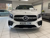 USED 2020 20 MERCEDES-BENZ GLB 2.0 GLB220d AMG Line (Premium) SUV 5dr Diesel 8G-DCT 4MATIC Euro 6 (s/s) (5 Seat) (190 ps) POLAR WHITE / ARTICO LEATHER - DINAMICA MICROFIBRE CLOTH (BLACK / RED STITCHING) AUTOMATIC / ONLY 34353 MILES FROM NEW / ONLY &pound;200 ROAD TAX / APPLE CARPLAY & ANDROID AUTO / WIRELESS CHARGING / TOUCHPAD / REVERSING CAMERA / PARK ASSIST / ELECTRIC TAILGATE / HEATED SEATS / CRUISE CONTROL