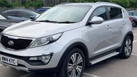 USED 2014 14 KIA SPORTAGE 1.7 CRDi EcoDynamics 3 SUV 5dr Diesel Manual 2WD Euro 5 (s/s) (114 bhp) , 2 OWNERS, LONG MOT