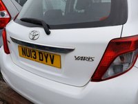 USED 2013 13 TOYOTA YARIS 1.33 Dual VVT-i TR Hatchback 5dr Petrol Manual Euro 5 (101 ps) Due to their age, our 'Golden Oldies' are not eligible for financing and are at a trade price, therefore without warranty however they are usability checked for peace of mind.