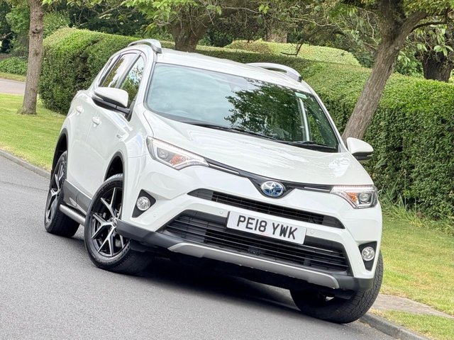 2018 18 TOYOTA RAV4 2.5 VVT-h Design SUV 5dr Petrol Hybrid CVT Euro 6 (s/s) (197 ps) 