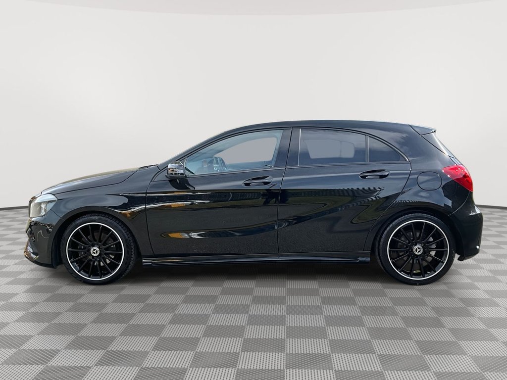 USED 2017 17 MERCEDES-BENZ A-CLASS 2.1 A200d AMG Line Hatchback 5dr Diesel 7G-DCT Euro 6 (s/s) (136 ps) Sat Nav, Rear Camera