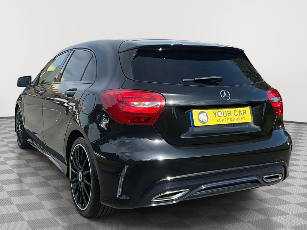 USED 2017 17 MERCEDES-BENZ A-CLASS 2.1 A200d AMG Line Hatchback 5dr Diesel 7G-DCT Euro 6 (s/s) (136 ps) Sat Nav, Rear Camera