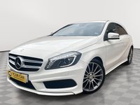 USED 2015 15 MERCEDES-BENZ A-CLASS 1.5 A180 CDI AMG Sport Hatchback 5dr Diesel Manual Euro 6 (s/s) (109 ps) Parking Sensors, Sat Nav