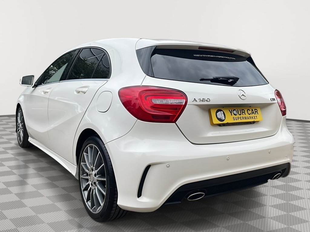 USED 2015 15 MERCEDES-BENZ A-CLASS 1.5 A180 CDI AMG Sport Hatchback 5dr Diesel Manual Euro 6 (s/s) (109 ps) Parking Sensors, Sat Nav