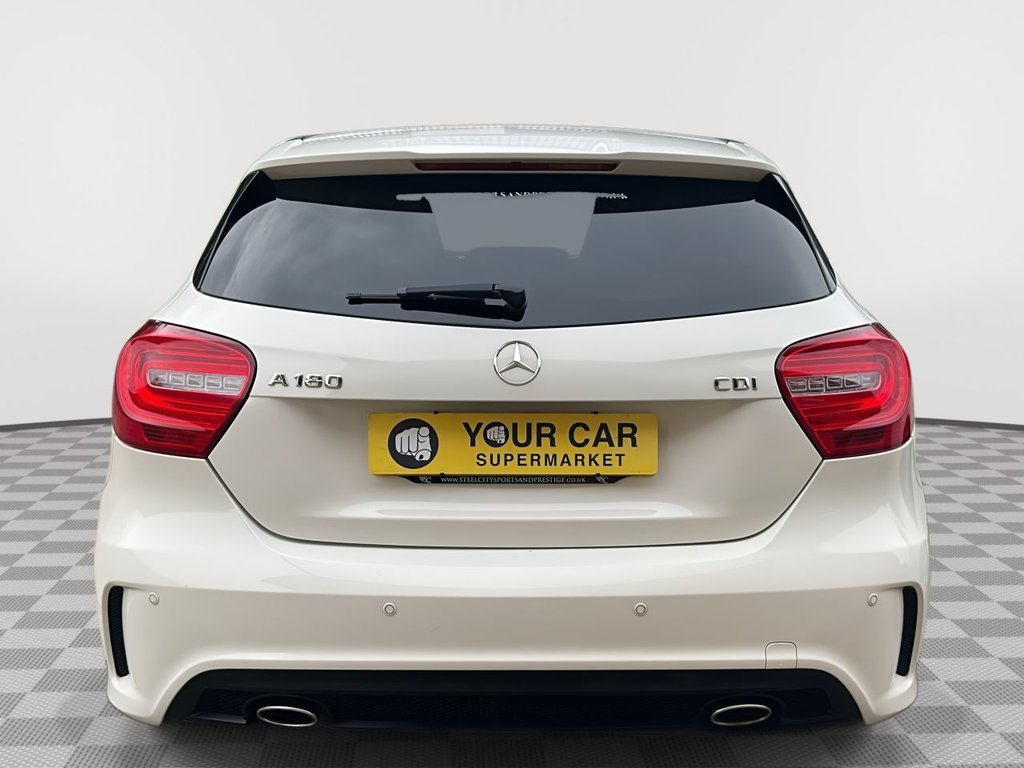 USED 2015 15 MERCEDES-BENZ A-CLASS 1.5 A180 CDI AMG Sport Hatchback 5dr Diesel Manual Euro 6 (s/s) (109 ps) Parking Sensors, Sat Nav