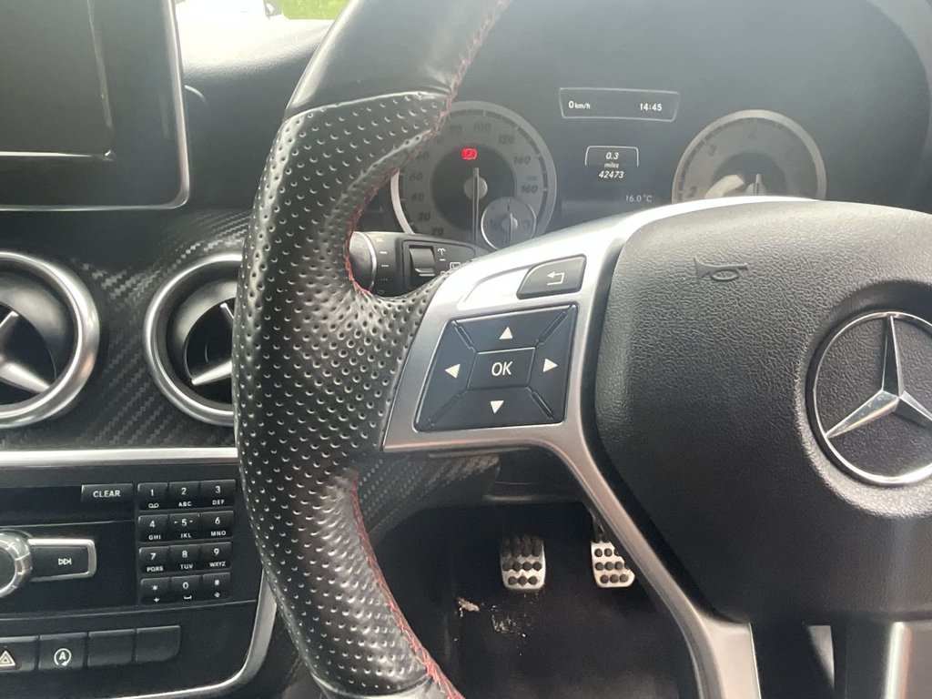 USED 2015 15 MERCEDES-BENZ A-CLASS 1.5 A180 CDI AMG Sport Hatchback 5dr Diesel Manual Euro 6 (s/s) (109 ps) Parking Sensors, Sat Nav