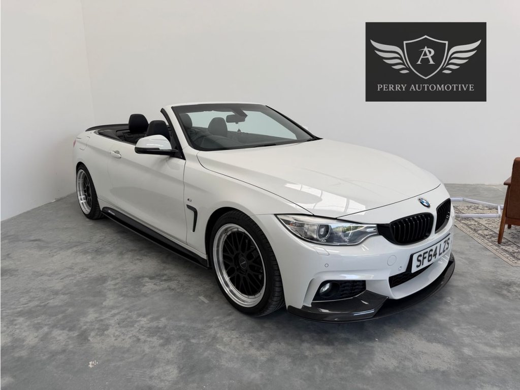 2014 BMW 4 Series 2.0TD 420d M Sport Convertible 2d Auto