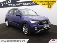 USED 2022 22 VOLKSWAGEN T-CROSS 1.0 TSI SE SUV 5dr Petrol Manual Euro 6 (s/s) (110 ps) CRUISE CONTROL | LANE ASSIST