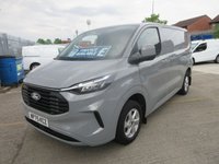 USED 2025 75 FORD TRANSIT CUSTOM 2.0 280 EcoBlue Limited Manual Short Wheel Base L1 H1 Euro 6 (136 Bhp ) Main Dealer Warranty Till 2028  2025 FORD TRANSIT CUSTOM LIMITED L1 MAIN DEALER WARRANTY TILL 2028