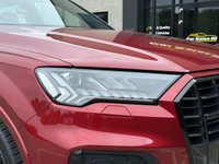 USED 2024 73 AUDI Q7 3.0 TDI V6 45 S Line SUV 5dr Diesel Tiptronic quattro Euro 6 (s/s) (231 ps) 1 OWNER + MATADOR RED + AIR SUSPENSION + REVERSE CAMERA