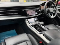USED 2024 73 AUDI Q7 3.0 TDI V6 45 S Line SUV 5dr Diesel Tiptronic quattro Euro 6 (s/s) (231 ps) 1 OWNER + MATADOR RED + AIR SUSPENSION + REVERSE CAMERA