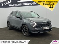 USED 2023 23 KIA SPORTAGE 1.6 T-GDi 13.8kWh GT-Line S SUV 5dr Petrol Plug-in Hybrid Auto AWD Euro 6 (s/s) (261 bhp) 360 DEGREE AROUND VIEW MONITOR