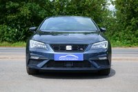 USED 2019 69 SEAT LEON 1.5 TSI EVO FR Black Edition Hatchback 5dr Petrol Manual Euro 6 (s/s) (150 ps) MAGNETIC GREY METALLIC PAINTWORK + APPLE CARPLAY + VIRTUAL DASH + HEATED SEATS