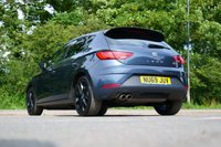 USED 2019 69 SEAT LEON 1.5 TSI EVO FR Black Edition Hatchback 5dr Petrol Manual Euro 6 (s/s) (150 ps) MAGNETIC GREY METALLIC PAINTWORK + APPLE CARPLAY + VIRTUAL DASH + HEATED SEATS