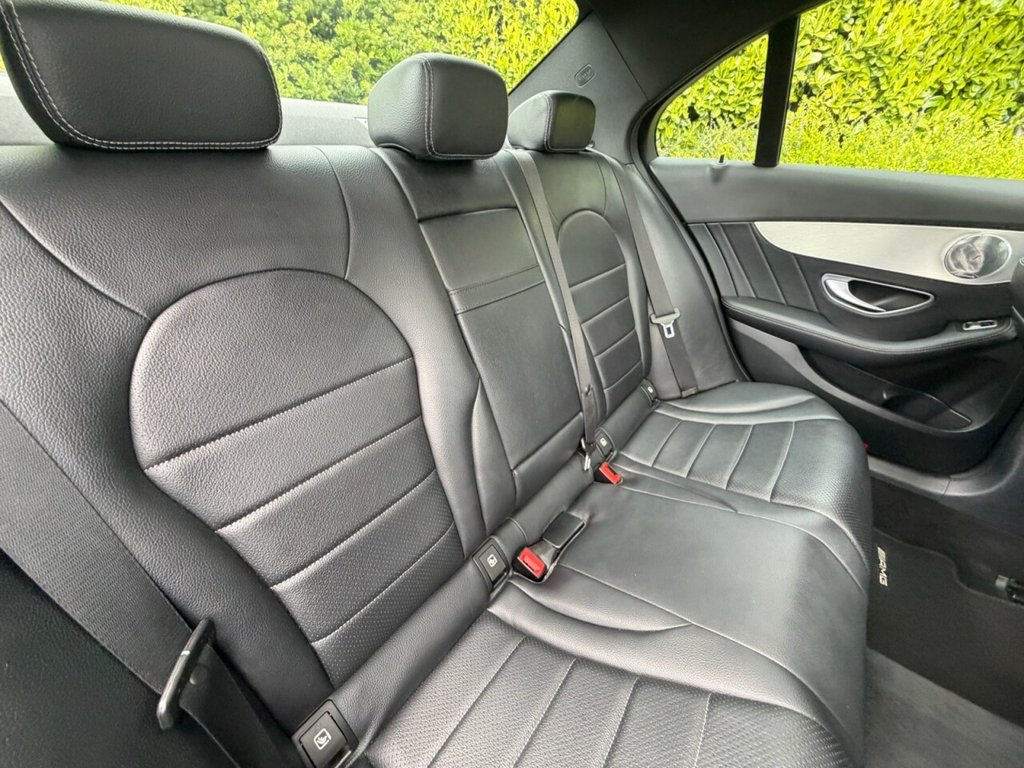 USED 2017 17 MERCEDES-BENZ C-CLASS 1.6 C200d AMG Line (Premium Plus) Saloon 4dr Diesel G-Tronic+ Euro 6 (s/s) (136 ps) PAN ROOF, SAT NAV, H/LEATHER