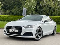 USED 2019 69 AUDI A5 2.0 TFSI 40 Black Edition Coupe 2dr Petrol S Tronic Euro 6 (s/s) (190 ps) PARKING SENSORS + HEATED SEATS