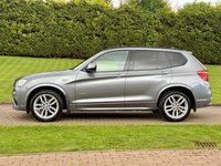 USED 2014 14 BMW X3 2.0 20d BluePerformance M Sport SUV 5dr Diesel Manual xDrive Euro 6 (s/s) (184 ps) 