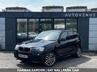 USED 2016 65 BMW X3 2.0 20d M Sport SUV 5dr Diesel Auto xDrive Euro 6 (s/s) (190 ps) HARMAN KARDON + SAT NAV + PARK CAM + FRONT & REAR SENSORS