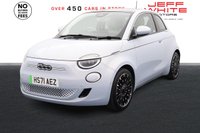 USED 2022 71 FIAT 500E 42kWh La Prima 3dr Auto (APPLE CAR PLAY) 