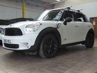 USED 2012 12 MINI COUNTRYMAN 1.6 Cooper D SUV 5dr Diesel Manual ALL4 Euro 5 (s/s) (112 ps) NICE TIDY EXAMPLE CHILI PACK DAB RADIO CD BLUETOOTH PARKING SENSORS 3 OWNER SERVICE HISTORY