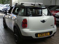USED 2012 12 MINI COUNTRYMAN 1.6 Cooper D SUV 5dr Diesel Manual ALL4 Euro 5 (s/s) (112 ps) NICE TIDY EXAMPLE CHILI PACK DAB RADIO CD BLUETOOTH PARKING SENSORS 3 OWNER SERVICE HISTORY